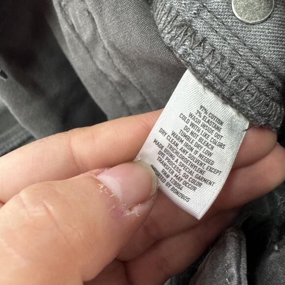 Bonobos Pants Mens 30x33 Gray Slim Fit 5-Pocket Stretch Cotton Casual Twill - Picture 5 of 9